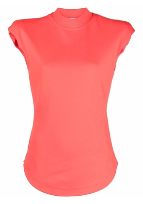 The Attico Jesse cotton top - Orange