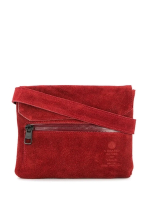 As2ov flap shoulder bag - Red