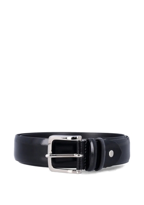 Fabrizio Mancini leather belt - Black