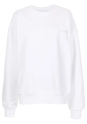 goodboy embroidered logo jumper - White