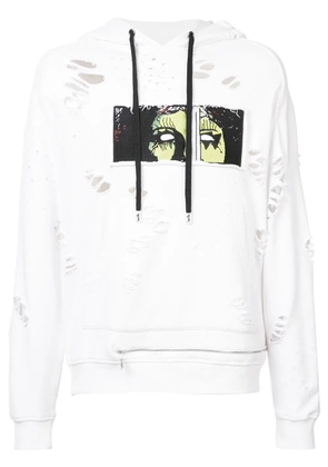 Haculla Destroy Popularity hoodie - White