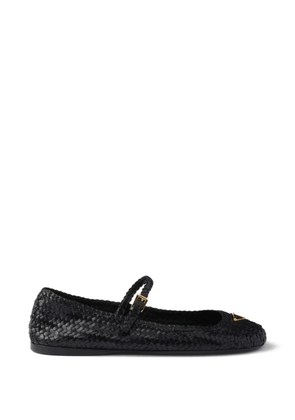Prada mesh ballet flats - Black