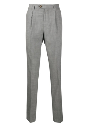 Brunello Cucinelli mid-rise tailored trousers - Grey