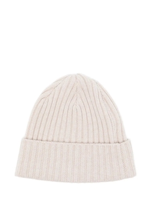 N.Peal cashmere beanie - Neutrals