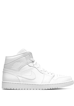 Nike Air Jordan 1 Mid 'Triple White' sneakers