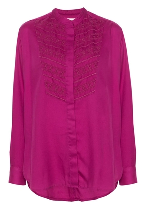 MARANT ÉTOILE Britten embroidered-detail shirt - Pink