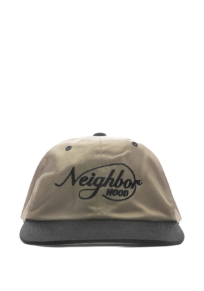 Neighborhood Dad embroidered bicolor cap - Neutrals