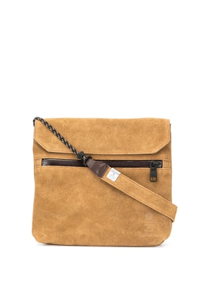 As2ov flat shoulder bag - Brown