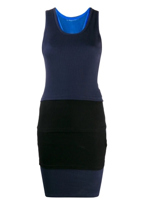 Y/Project fitted tank dress - Blue