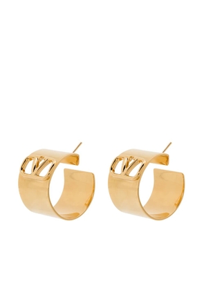 Valentino Garavani VLogo Signature hoop earrings - Gold