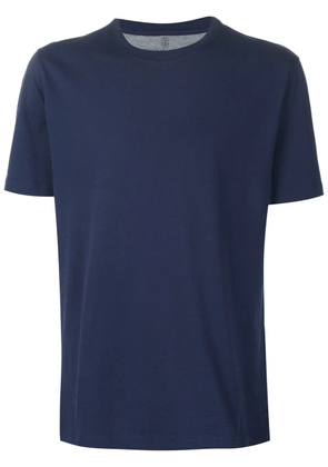 Brunello Cucinelli crew neck T-shirt - Blue
