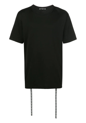 Mastermind World crew neck logo printed T-shirt - Black