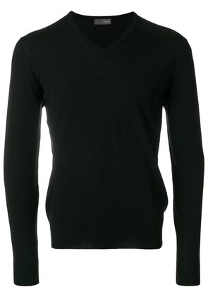 Drumohr V-neck jumper - Black