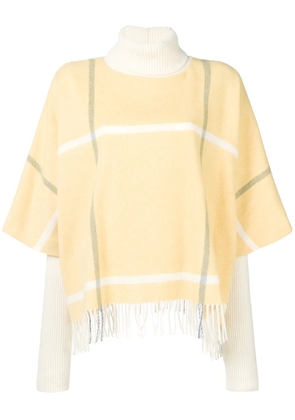 Roksanda check fringed jumper - Yellow