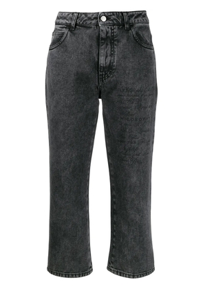 Philosophy Di Lorenzo Serafini cropped denim jeans - Grey