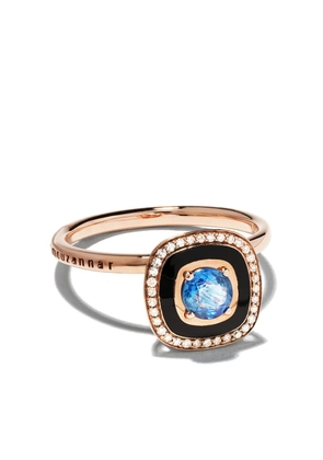 Selim Mouzannar 18kt rose gold sapphire diamond Mina ring - Pink