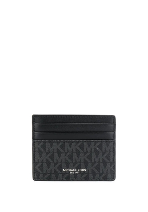 Michael Michael Kors logo print cardholder - Black