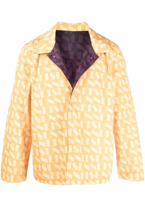 Sunnei reversible monogram jacket - Yellow