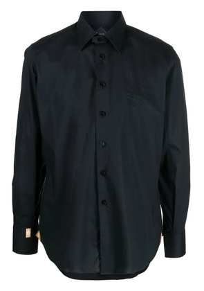 Billionaire Silver Cut cotton shirt - Black