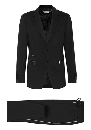 Philipp Plein sport style suit - Black