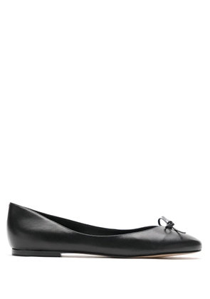 Sarah Chofakian Pila leather flat ballerinas - Black