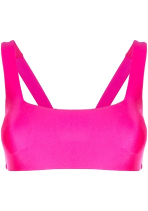 Duskii square neck bikini top - Pink
