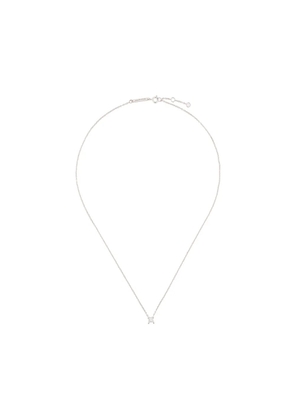 Delfina Delettrez Dots Solitaire diamond necklace - Metallic