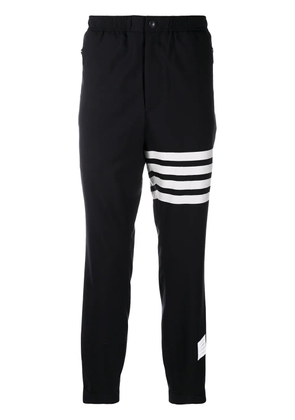 Thom Browne plain weave suiting track pants - Blue