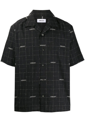 AMBUSH short sleeved wool shirt - Black