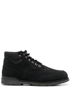 Tommy Hilfiger Nubumix suede boots - Black