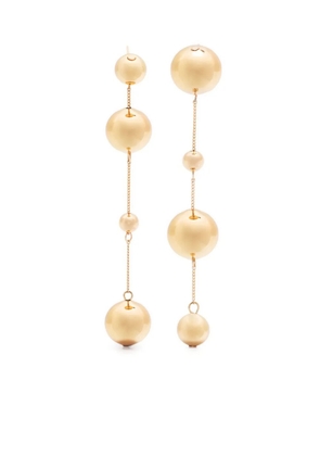 Cult Gaia Adrienne bead-embellished drop earrings - Gold