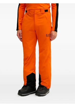 Ea7 Emporio Armani panelled ski pants - Orange