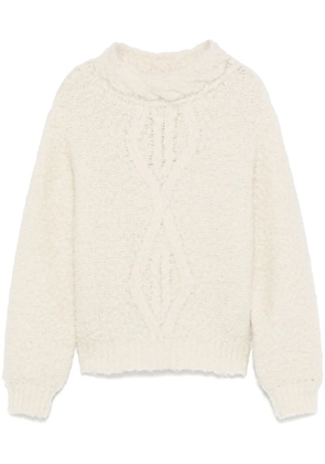 ISABEL MARANT Romane sweater - White
