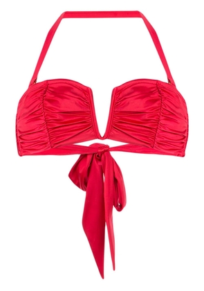 Duskii bandeau bikini top - Red
