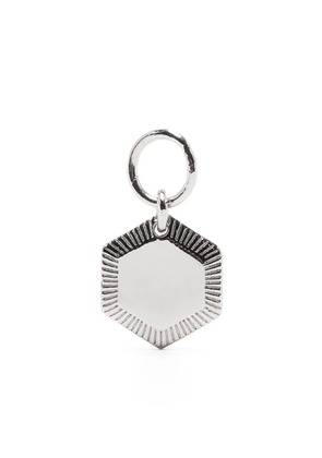 Maria Black Kim hexagon charm - Silver