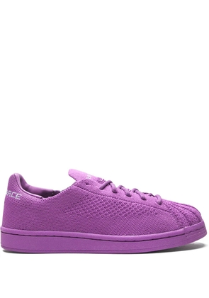 adidas x Pharrell x Superstar Primeknit 'Purple' sneakers