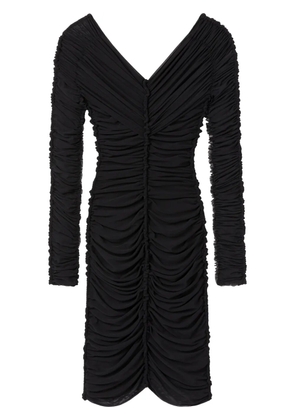 AZ FACTORY ruched off-shoulder dress - Black