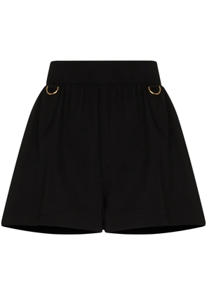 Givenchy ring-detail wool shorts - Black