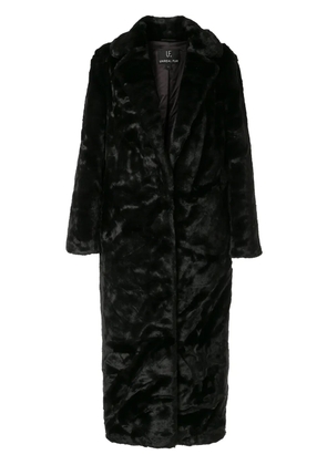 Unreal Fur Black Bird faux-fur coat