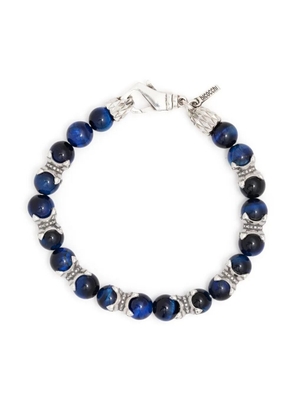 Emanuele Bicocchi mix beaded bracelet - Blue