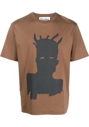 Études Studio Wonder Self-Portrait T-Shirt - Brown