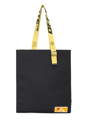 Off-White industrial straps tote - Black