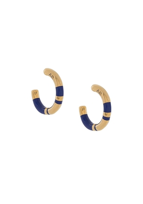 Aurelie Bidermann Positano mini hoop earrings - Gold