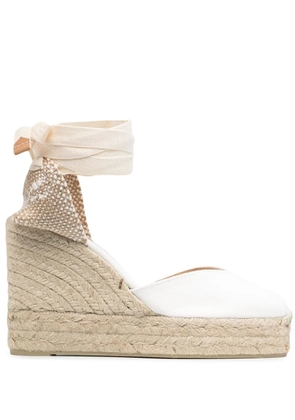 Castañer Chiara wedge espadrilles - White
