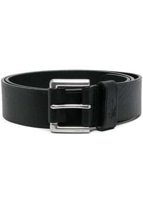 Polo Ralph Lauren pebbled-texture leather belt - Black