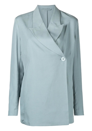 REMAIN single-breasted tailored blazer - Blue