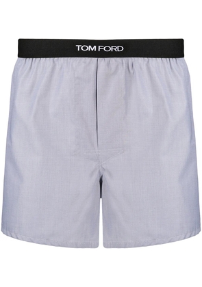 TOM FORD logo-waistband boxers - Grey