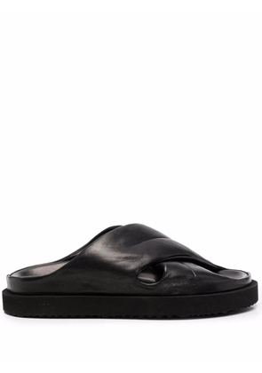 Officine Creative Chora 104 cross-strap sandals - Black