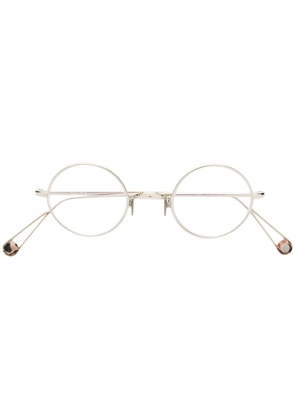 Ahlem round frame glasses - Metallic