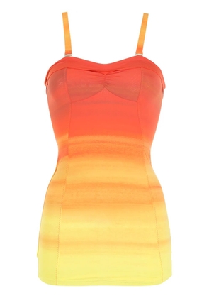Amir Slama ombré swimsuit - Orange
